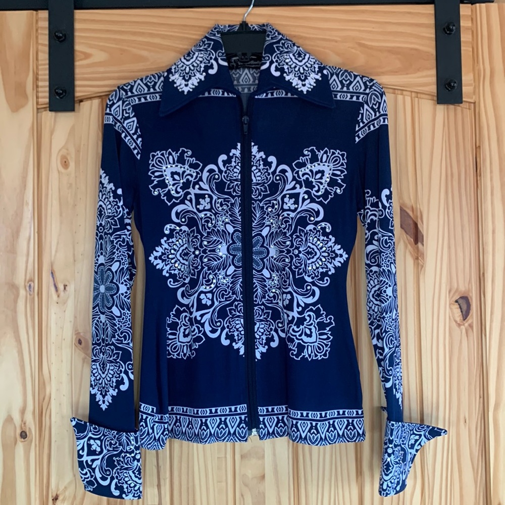 Western horse show shirt and pants
